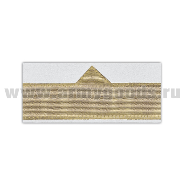 Нарукав. знак различ. Реч. фл. (галун на белую рубашку) 10 катег.