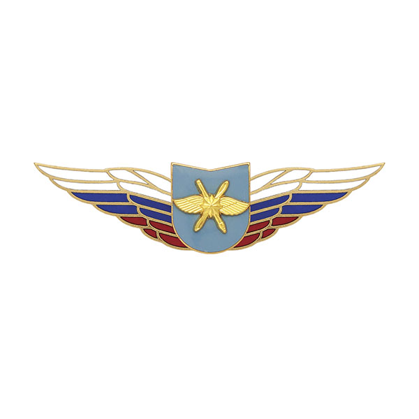 Значок мет. Должностной знак командира учебной части ВКС (№54)