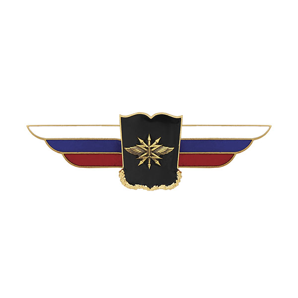 Значок мет. Должностной знак начальника академии войск связи (№95)