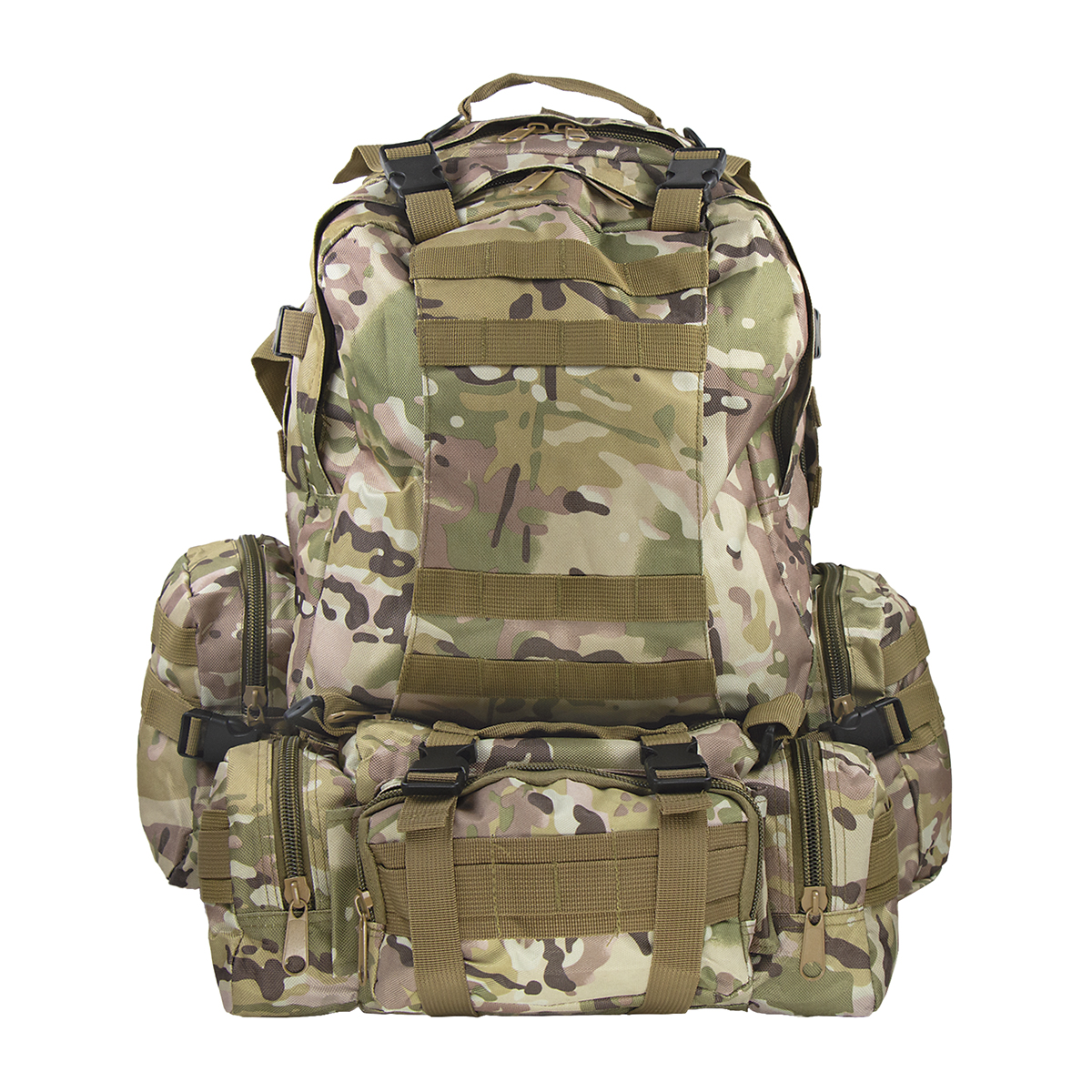 Рюкзак тактический М-5 "мультикам" (22 л, ширина 31 см, глубина 15 см ,высота 48 см)