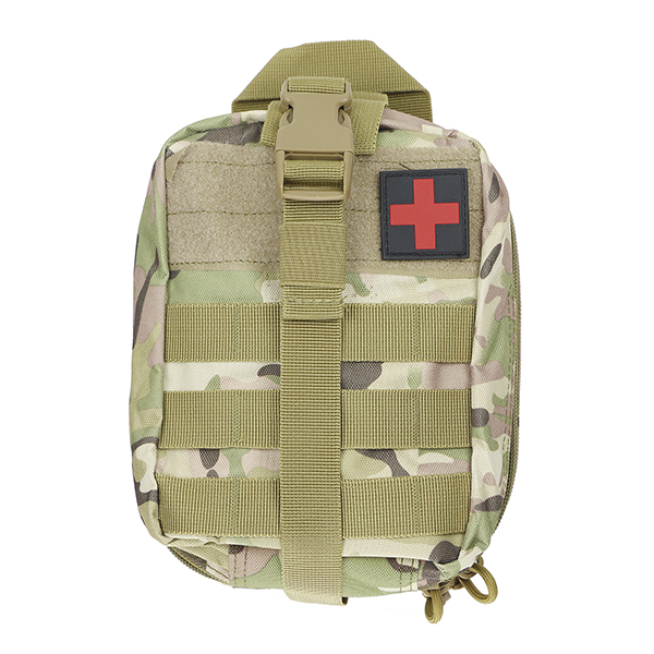 Чехол для аптечки тактический с красным крестом "мультикам" (возможна партия без красн. креста)