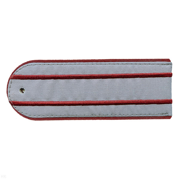 Погоны из рубаш. ткани стального цвета с 2 вышит. крап.и просв. на рубашку