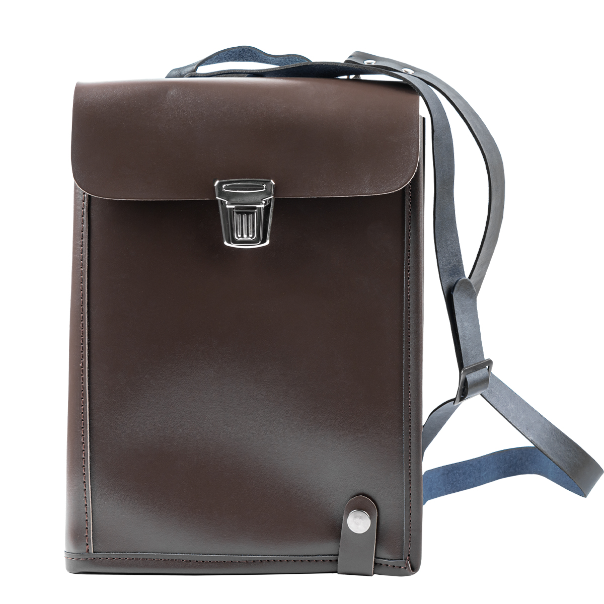 Сумка полевая офицерская кожзам коричневая