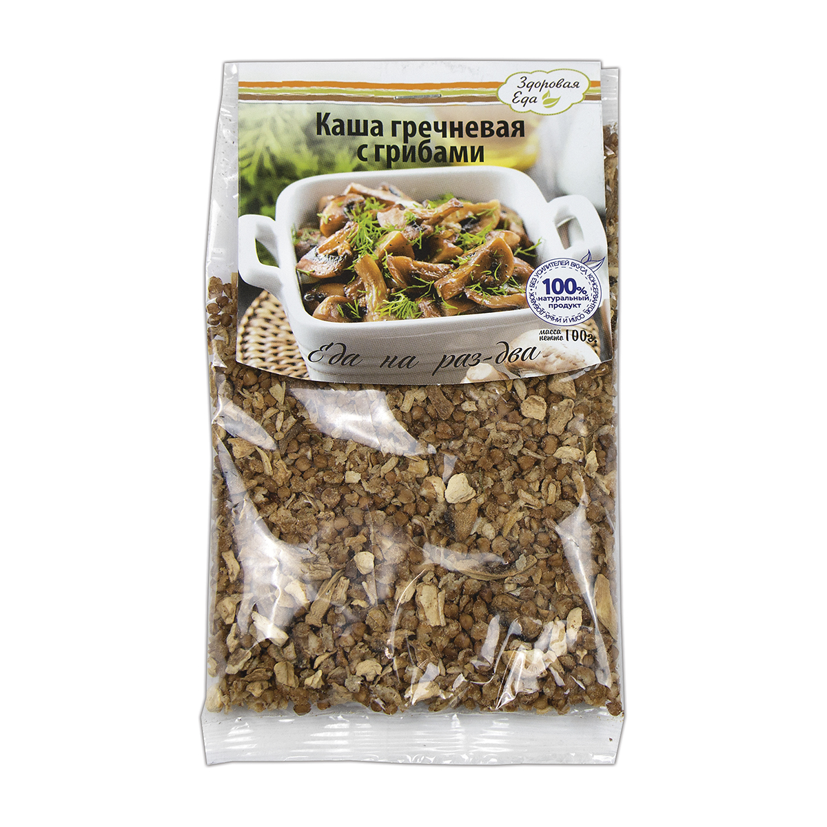 Сухое блюдо Каша гречневая с грибами (100 г)