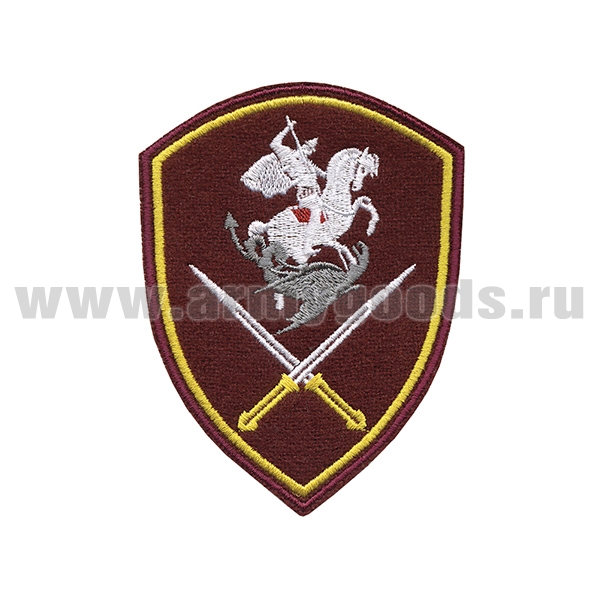 Шеврон вышит. Росгвардия Северо-Кавказский ВО (Управление) 