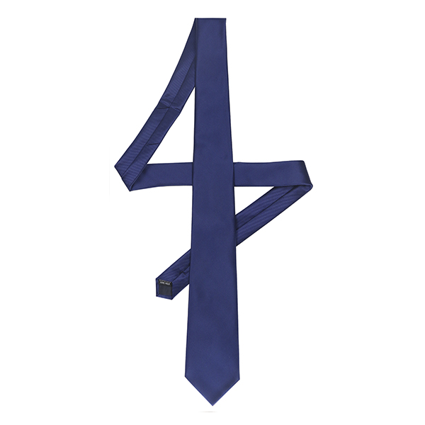 Галстук-самовяз форменный РЖД синий (для работников локомотивных бригад)