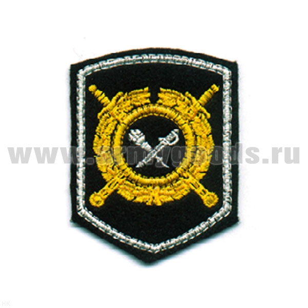 Шеврон вышит. 242 пр. Криминальная милиция (люрекс)
