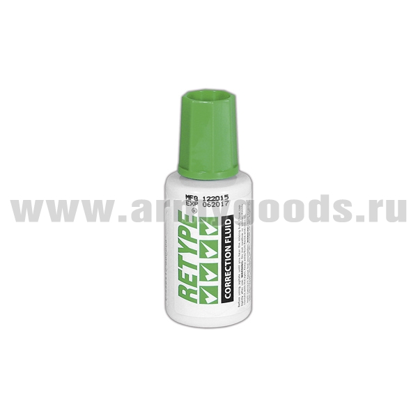 Штрих (канцелярский корректор) на спиртовой основе (20 мл)