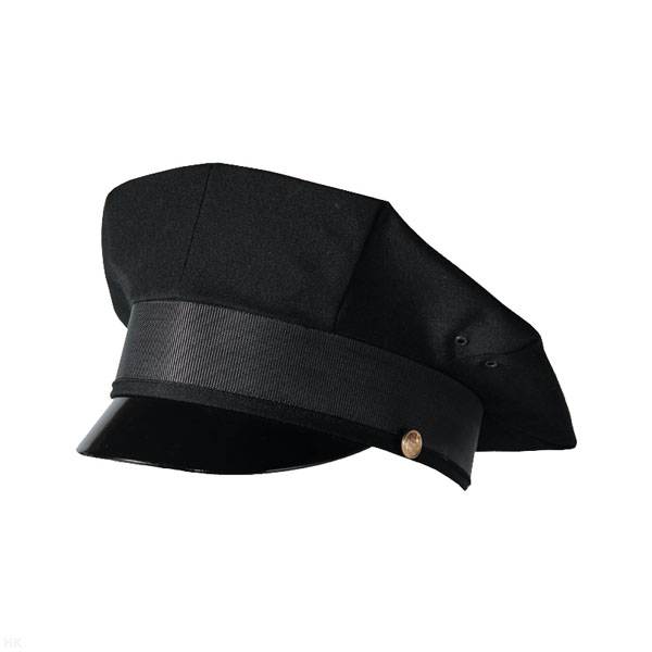 Фуражка охранника черная восьмиклинка