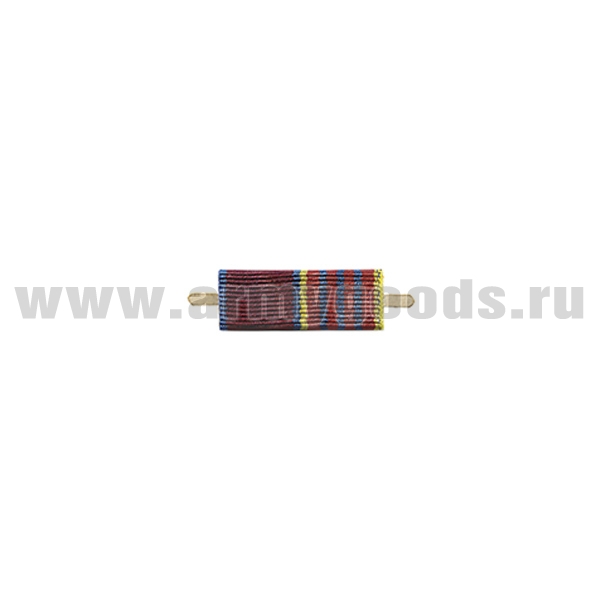 ВОП с лентой к медали За отличие в службе 3 ст. (Росгвардия) узкая
