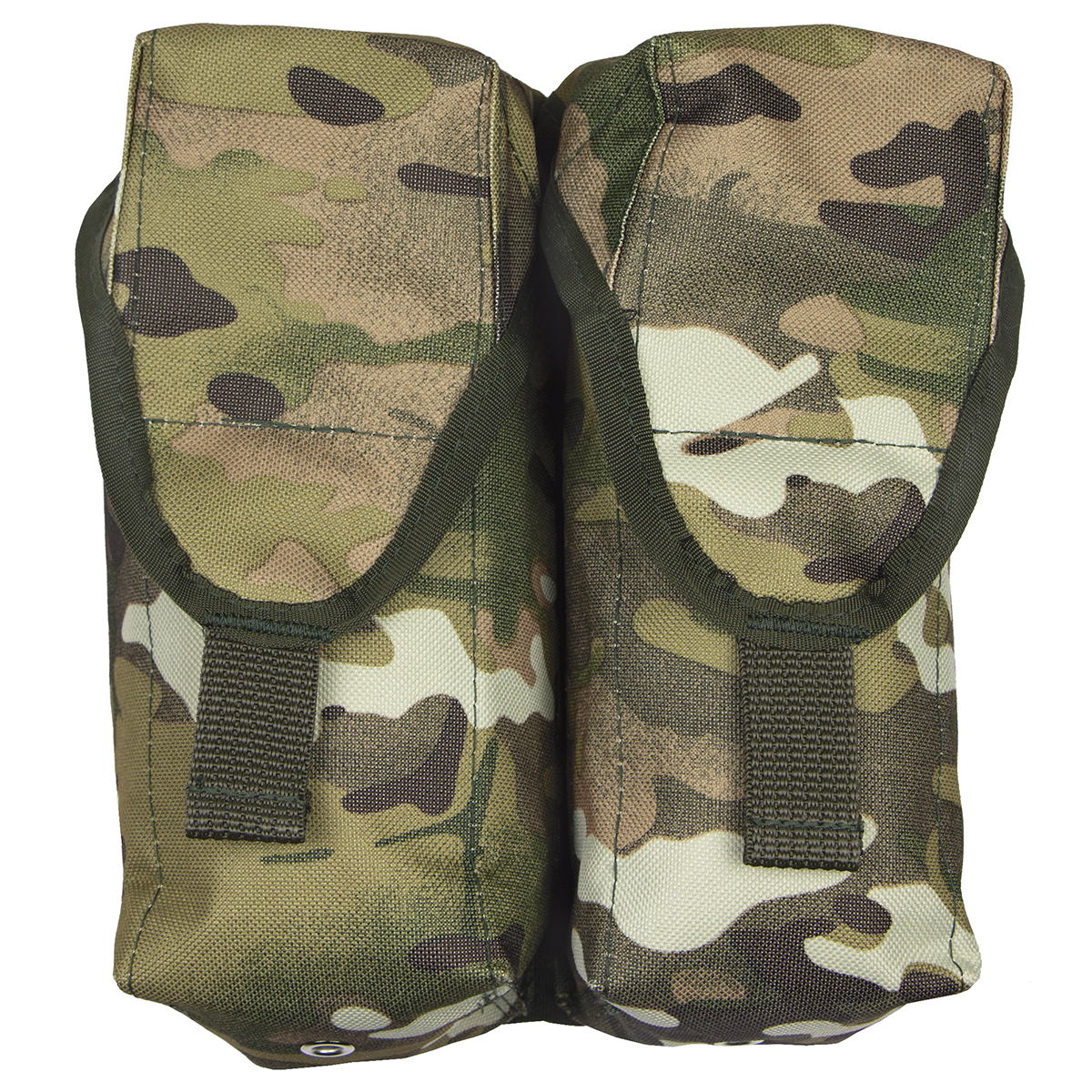 Подсумок для 4 магазинов АК ("мультикам") (с системой крепления "MOLLE")