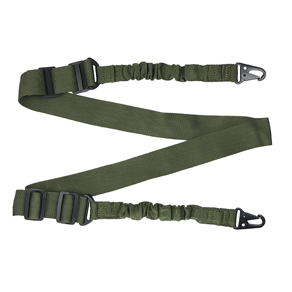 Ремень оружейный с резинками оливковый темный