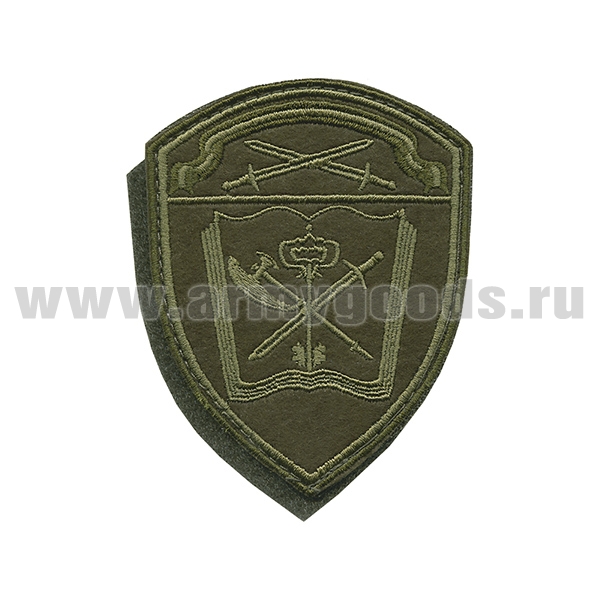 Шеврон вышит. Росгвардия Северо-Западный ВО (Учебные в/ч) полевой на липучке