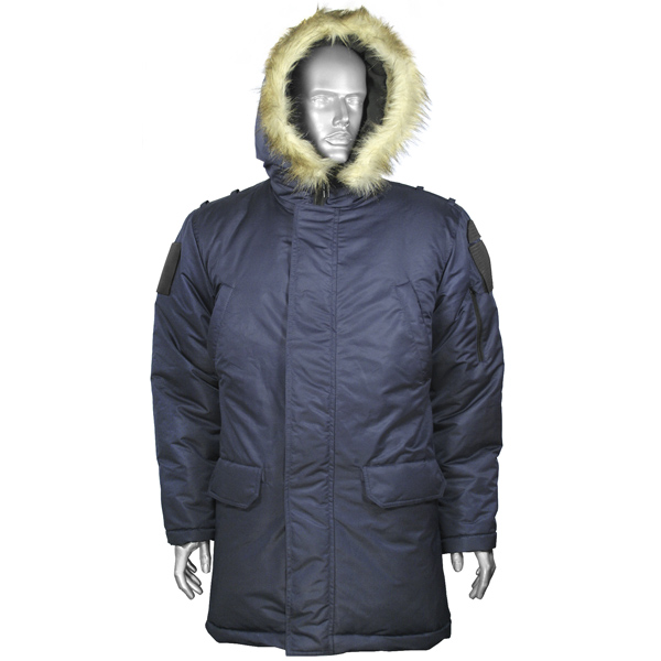 Кртк зим. Штабная синяя ("таслан" 100% п/э / синтепон 400 гр/м2) р-ры с 62