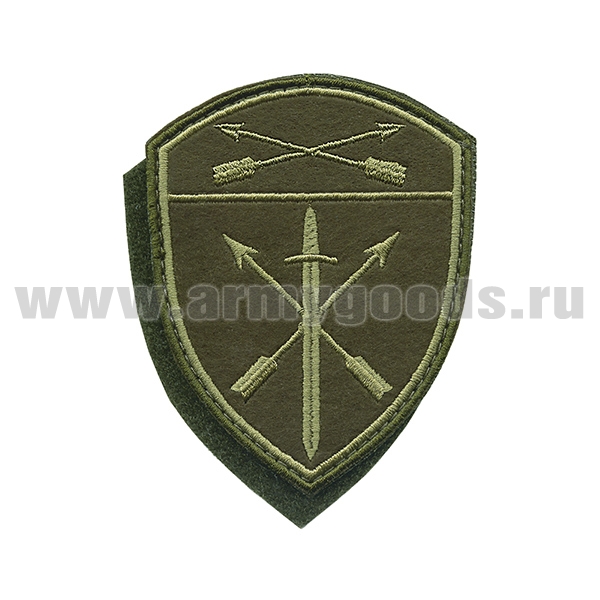 Шеврон вышит. Росгвардия Сибирский ВО (В/ч оперативного назначения) полевой на липучке