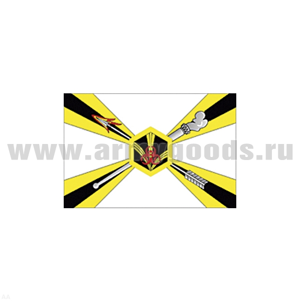 Флаг РХБЗ РФ (40х60 см)