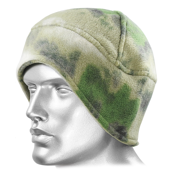 Шапка-подшлемник флисовая (Н) (двойной флис внизу) "мох" (A-TACS FG)