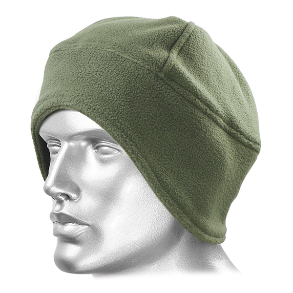 Шапка-подшлемник флисовая (Н) (двойной флис внизу) оливковая