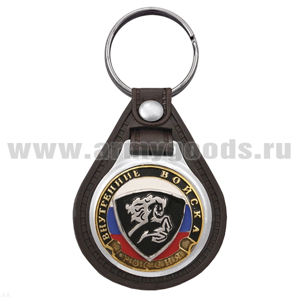 Брелок с эмблемой на виниловой подкладке ВВ конь