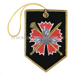 Брелок вышитый Вымпел ГРУ