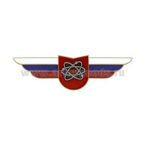 Значок мет. Должностной знак командира учебной воинской части и другого воинского формирования (ядерное обеспечение) (№106)
