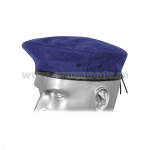 Берет простой васильковый