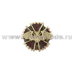 Значок мет. Летуч. мышь на гвоздике ГРУ (мал., на пимсе)