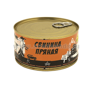 Консервы мясные рубленные Свинина пряная (325 г) до 07.2025 и ранее