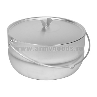Котелок туристический алюминиевый (6 л)