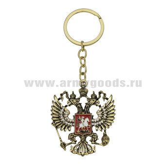 Брелок мет. Орел РФ (цветной)