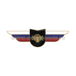 Значок мет. Должностной знак командира учебной воинской части и другого воинского формирования (РЭБ) (№102)