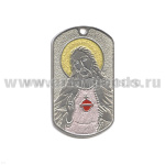 Жетон (нерж. ст., эмал.) Иисус (католический)
