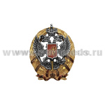 Значок мет. За службу в ГРУ 1 ст. (с накладкой)