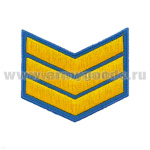 Курсовка вышит. 3 курс (голуб.) люрекс