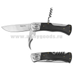 Нож Витязь Дачник раскладной со штопором и открывашкой (В 237-34) общая длина 22 см