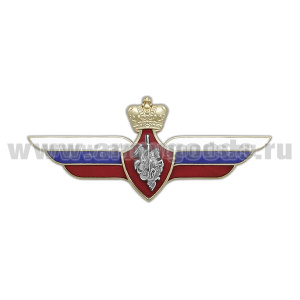 Значок мет. Должностной знак начальника управления, службы ВС (МО) и им равных центральных органов военного управления (организаций) ВС (МО). (№4)