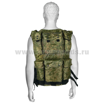 Жилет разгрузочный тактический Армейский "русская цифра" (ткань "оксфорд")