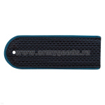 Погоны темно-синие (васильк. кант) чист. Юстиция н/о пластик