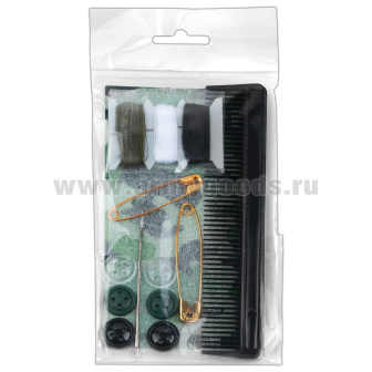 Хознабор В пути (расческа, пуговицы, булавки, нитки, иглы)