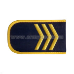 Погоны ГОРЭЛЕКТРОТРАНС вышит. шелком синие (3 лычки)