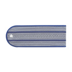 Погоны голуб. (васильк. кант) 2 васильк. пр. Юстиция н/о на рубашку (на пластике)