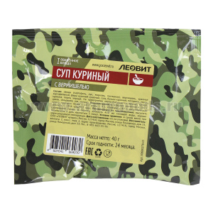 Концентрат пищевой Суп куриный с вермишелью (40 г) до 07.2025 и ранее