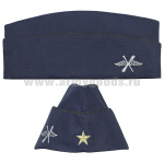 Пилотка ВВС синяя с вышивкой (ткань Rip-Stop)