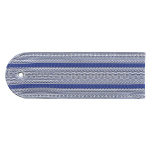 Погоны серо-голуб. 2 васильк. пр. без канта Юстиция н/о на рубашку (на пластике)