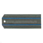 Погоны светло-оливк. 2 голуб. пр. (на рубашку) галунные