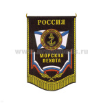 Вымпел пластизол. Россия МП (эмблема на флаге)