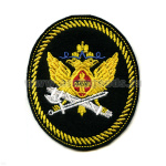 Шеврон вышит. Органы УИС (овал с орлом ФСИН)