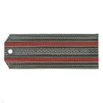 Погоны светло-оливк. 2 красн. пр. (на рубашку) галунные