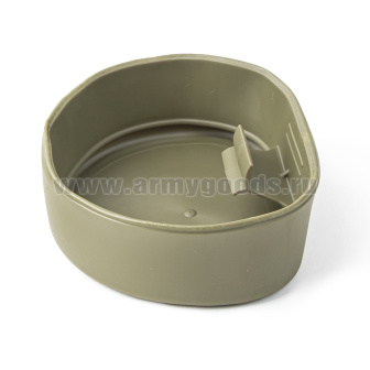 Миска складная для первых и вторых блюд (680 мл) термоэластопласт (хаки)