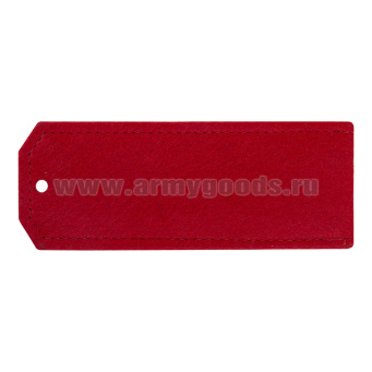Погоны казачьи красное сукно чистые (повседневные узкие) 13,5 см